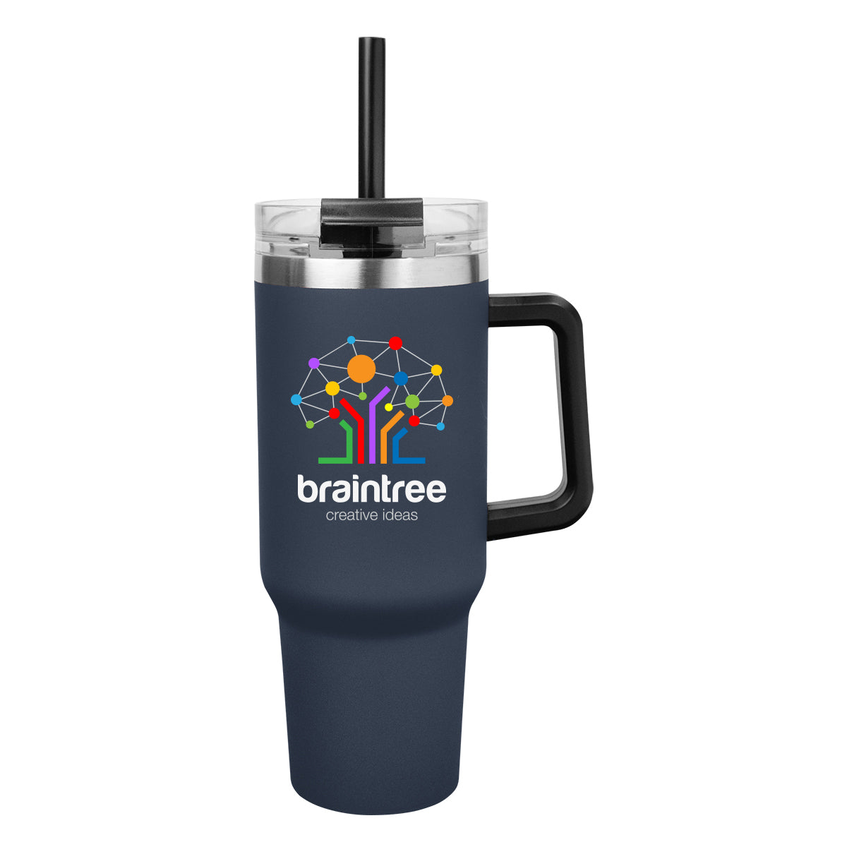 40 OZ. FULL COLOR INTREPID STAINLESS STEEL TUMBLER