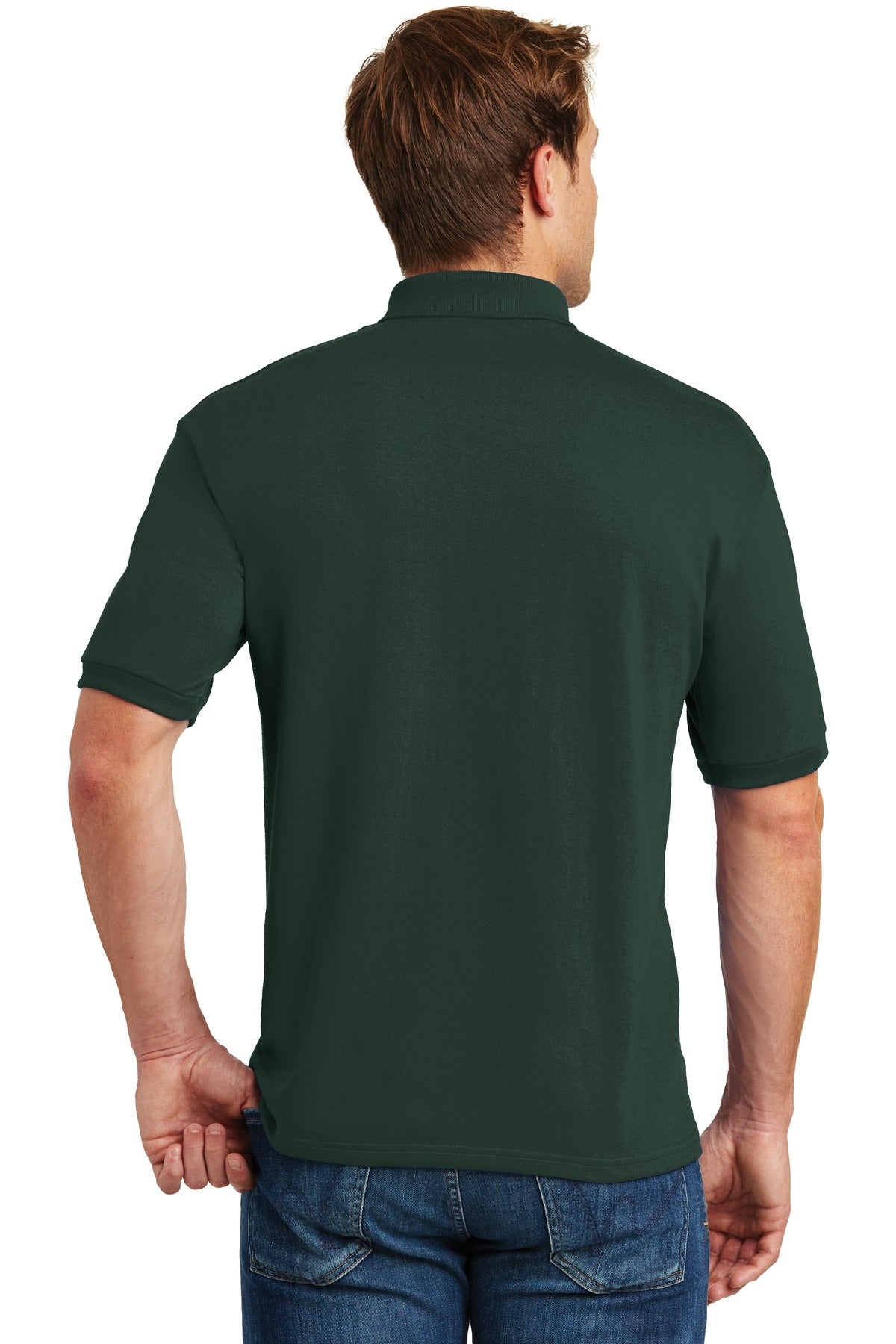 Hanes EcoSmart - 5.2-Ounce Jersey Knit Sport Shirt 054X