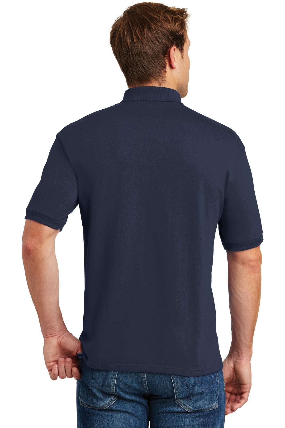 Hanes EcoSmart - 5.2-Ounce Jersey Knit Sport Shirt 054X