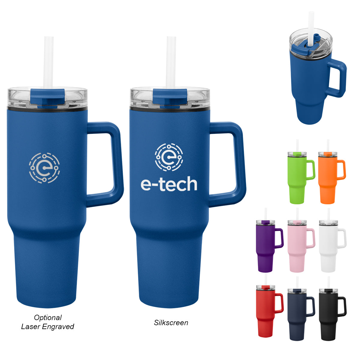 40 Oz. Quest Stainless Steel Tumbler