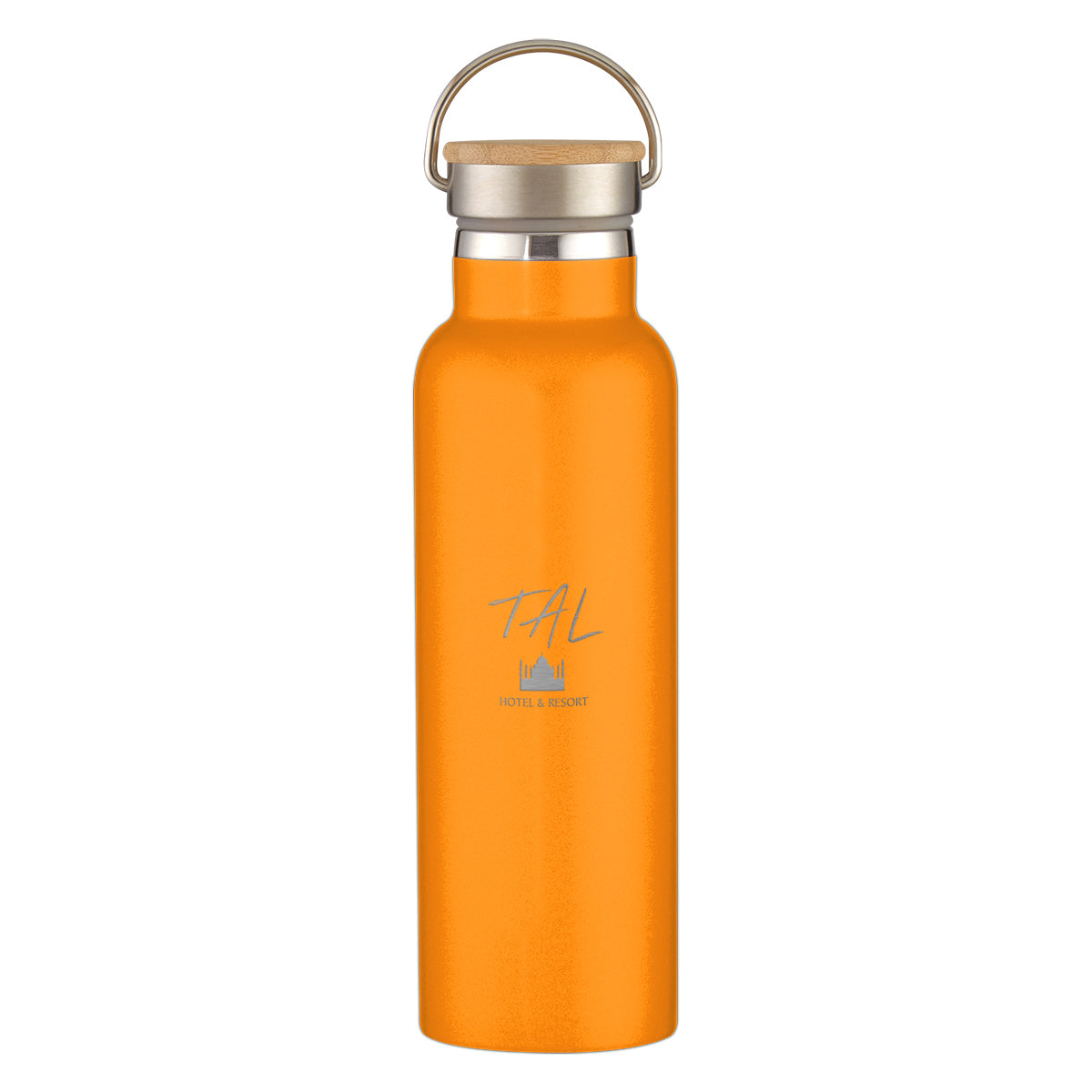21 Oz. Liberty Stainless Steel Bottle With Wood Lid
