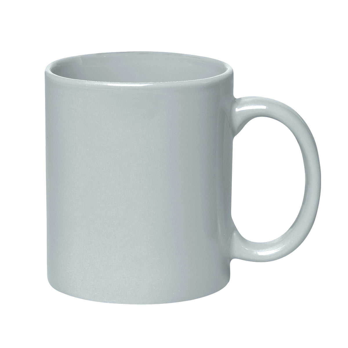 11 Oz. Colored Stoneware Mug With C-Handle