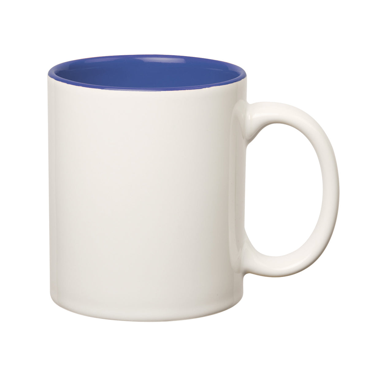 11 Oz. Colored Stoneware Mug With C-Handle