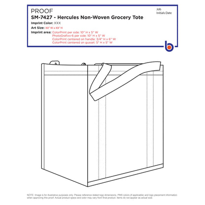 Hercules Non-Woven Grocery Tote