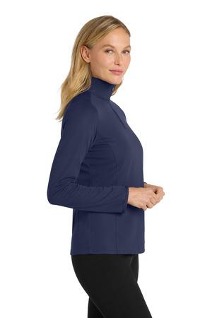 Port Authority Women's Pinpoint Mesh 1/2-Zip . L806