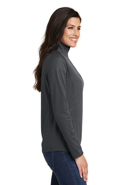 Port Authority Women's Pinpoint Mesh 1/2-Zip . L806