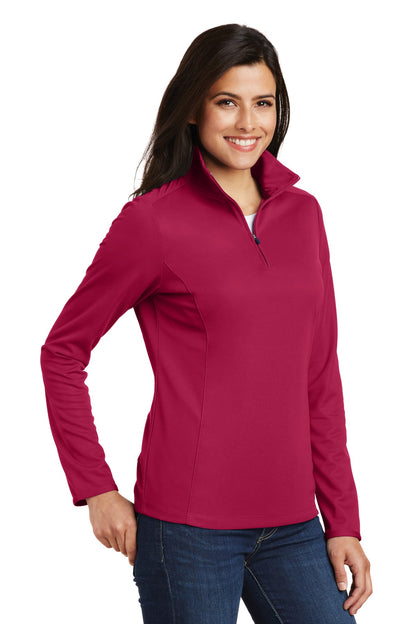 Port Authority Women's Pinpoint Mesh 1/2-Zip . L806