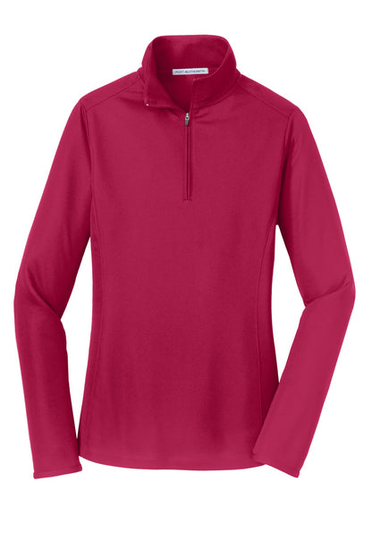 Port Authority Women's Pinpoint Mesh 1/2-Zip . L806