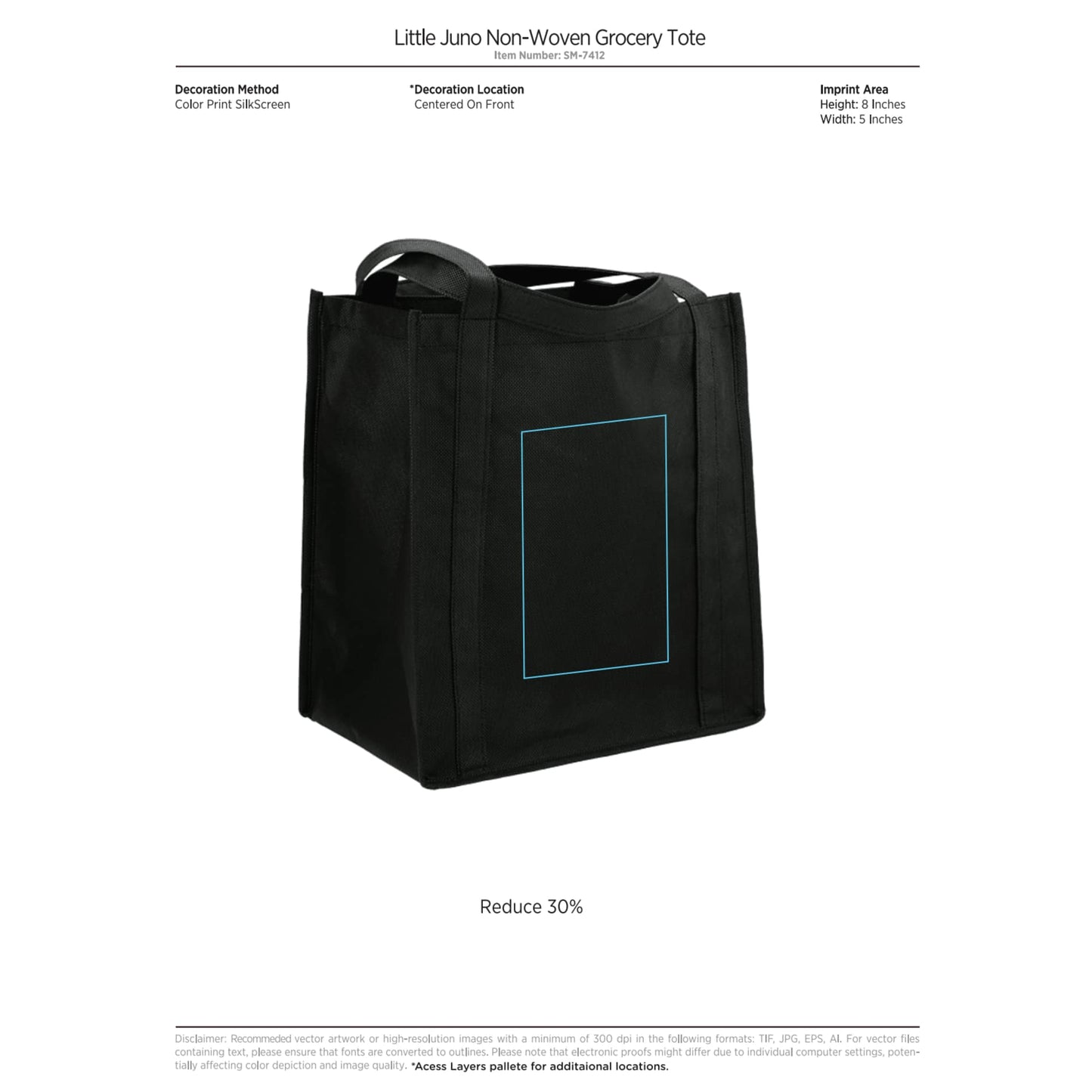 Little Juno Non-Woven Grocery Tote