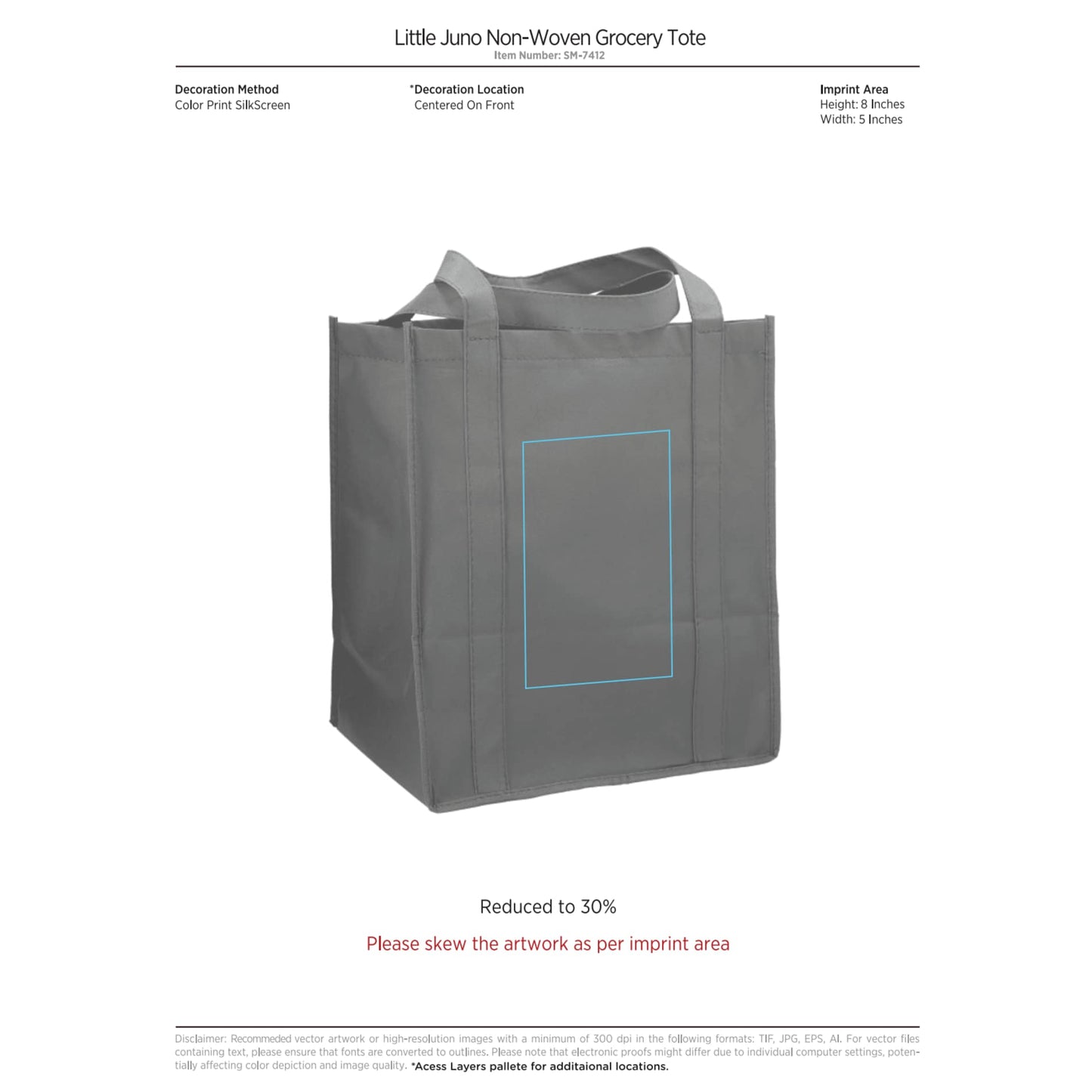 Little Juno Non-Woven Grocery Tote