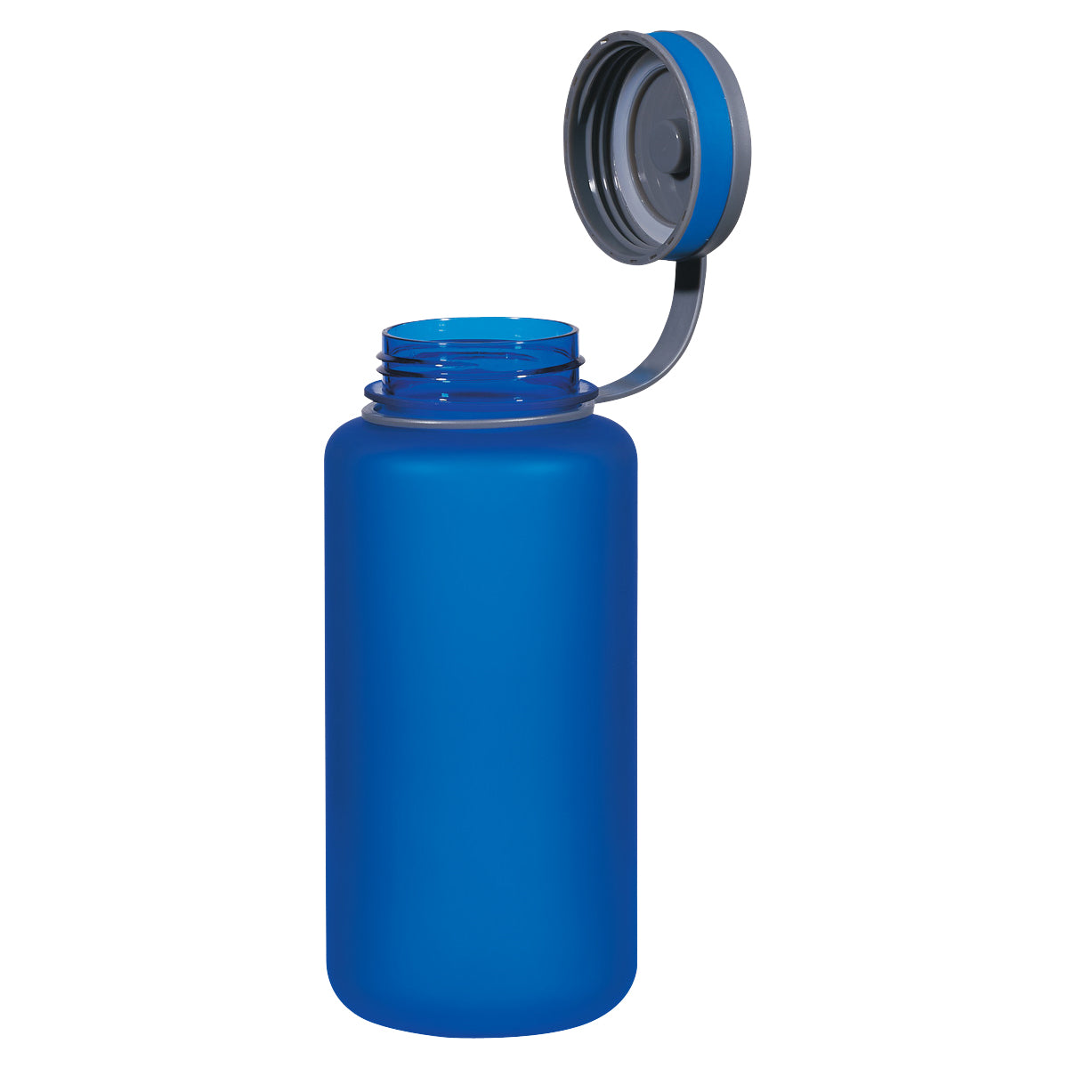 BLUE 32 Oz. Hydrator Sports Bottle plain grouped