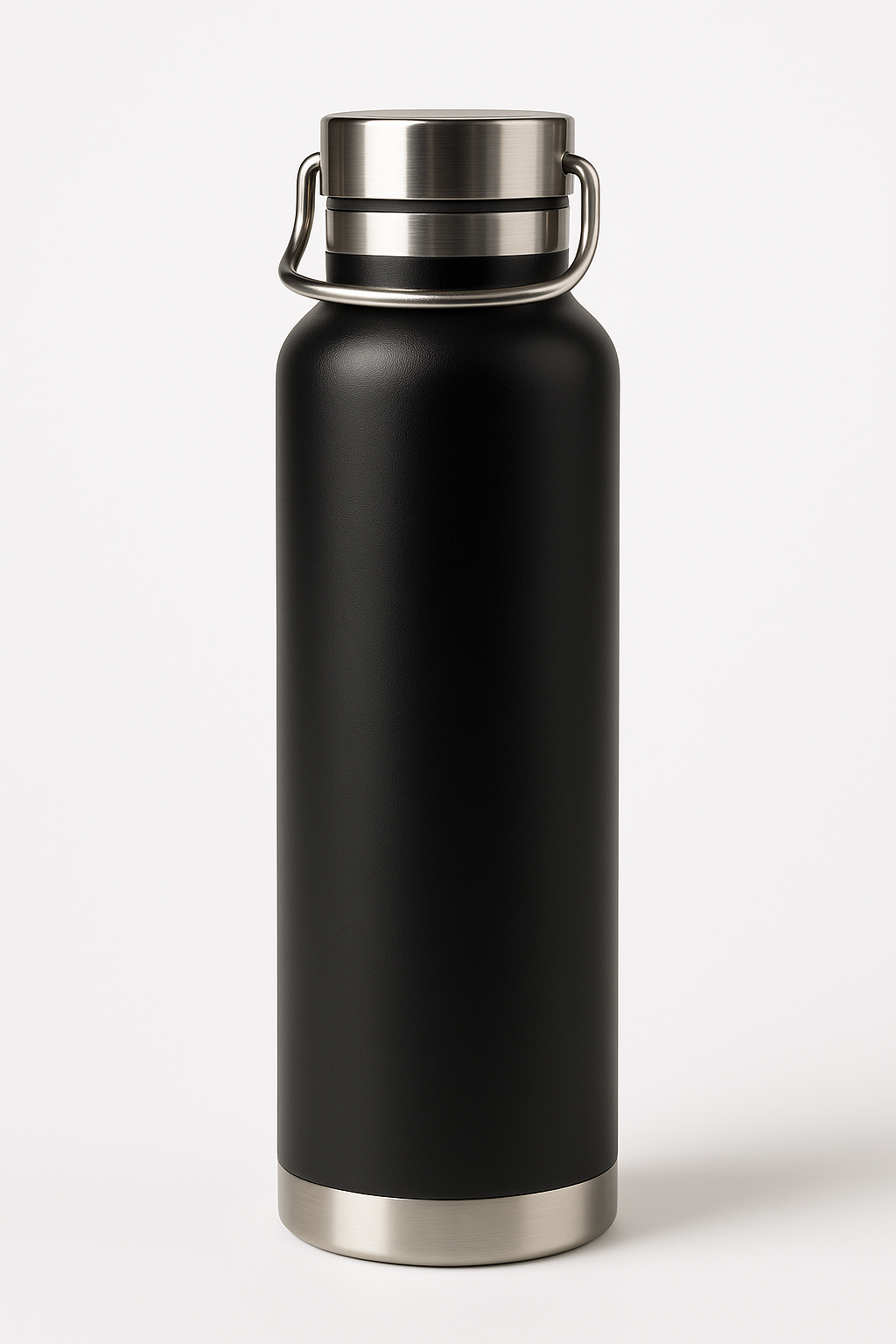 Front View of  Ares Water Bottle plain