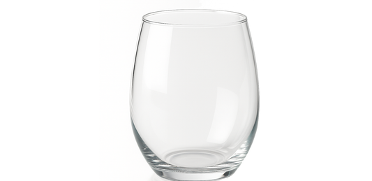 Front View of  Gossip Wine Tumbler plain