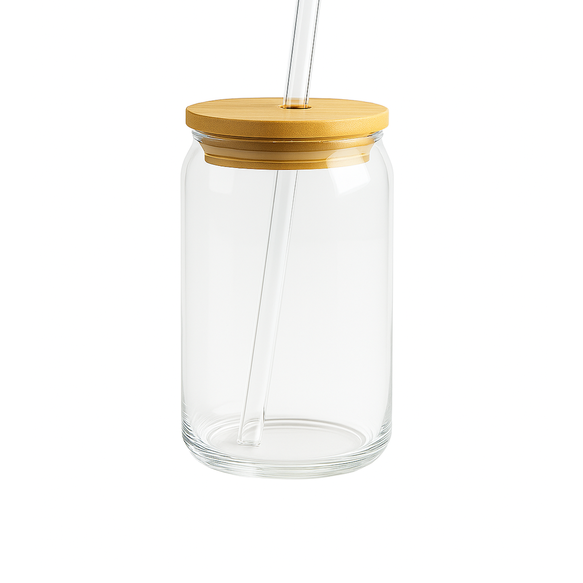 Front View of  Sipper Glass plain