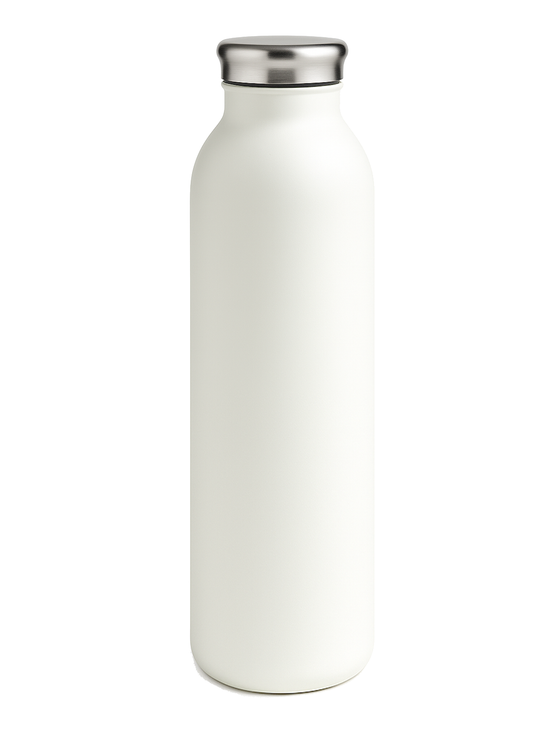 Front View of  Vogue Water Bottle plain