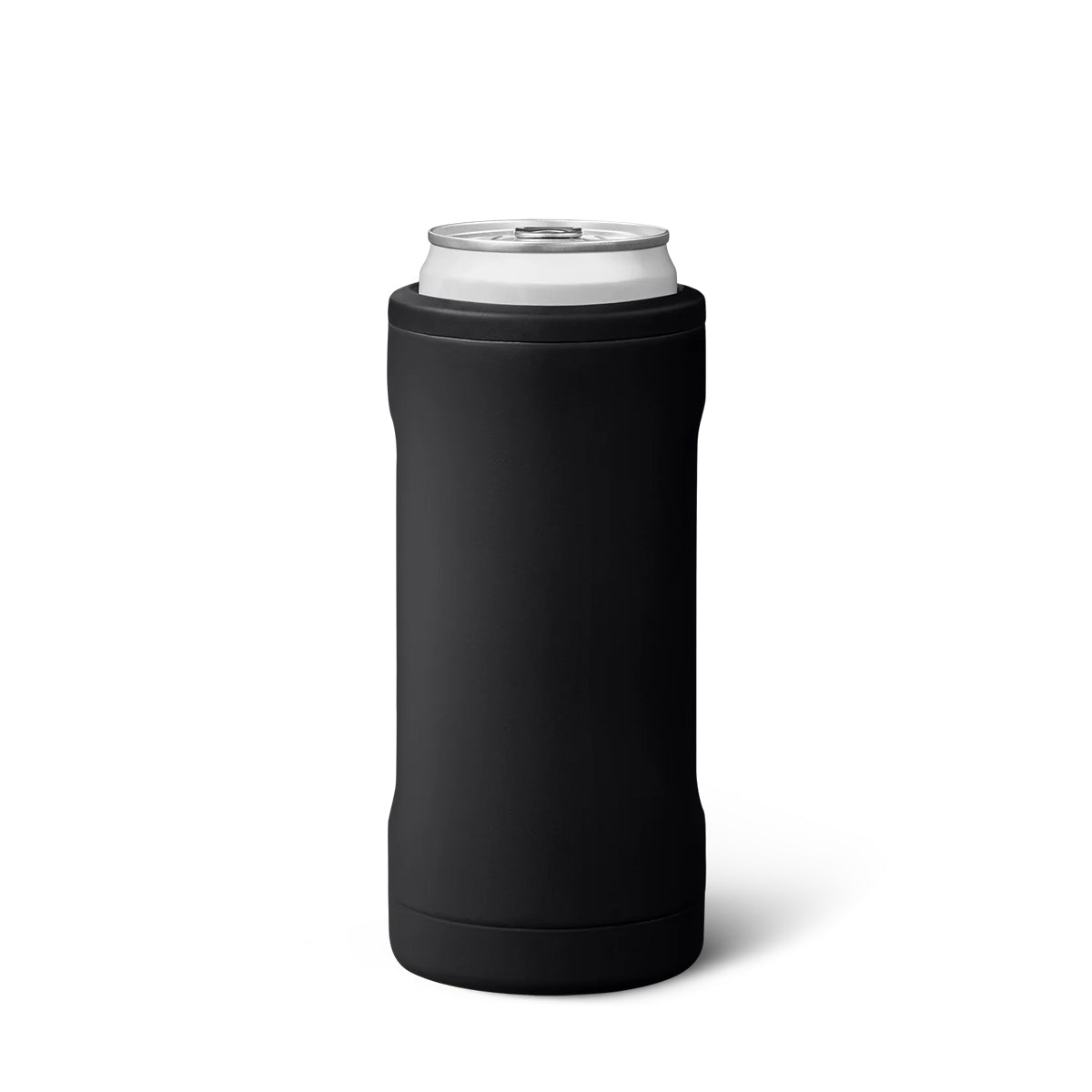 MATTE BLACK 12 Oz. BrüMate Hopsulator Slim plain grouped