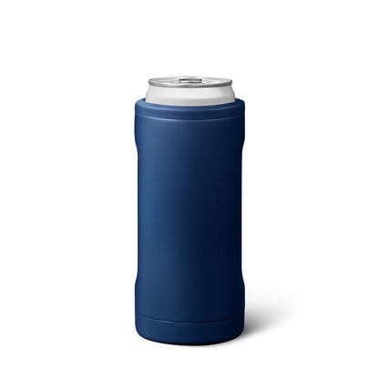 MATTE NAVY 12 Oz. BrüMate Hopsulator Slim plain grouped