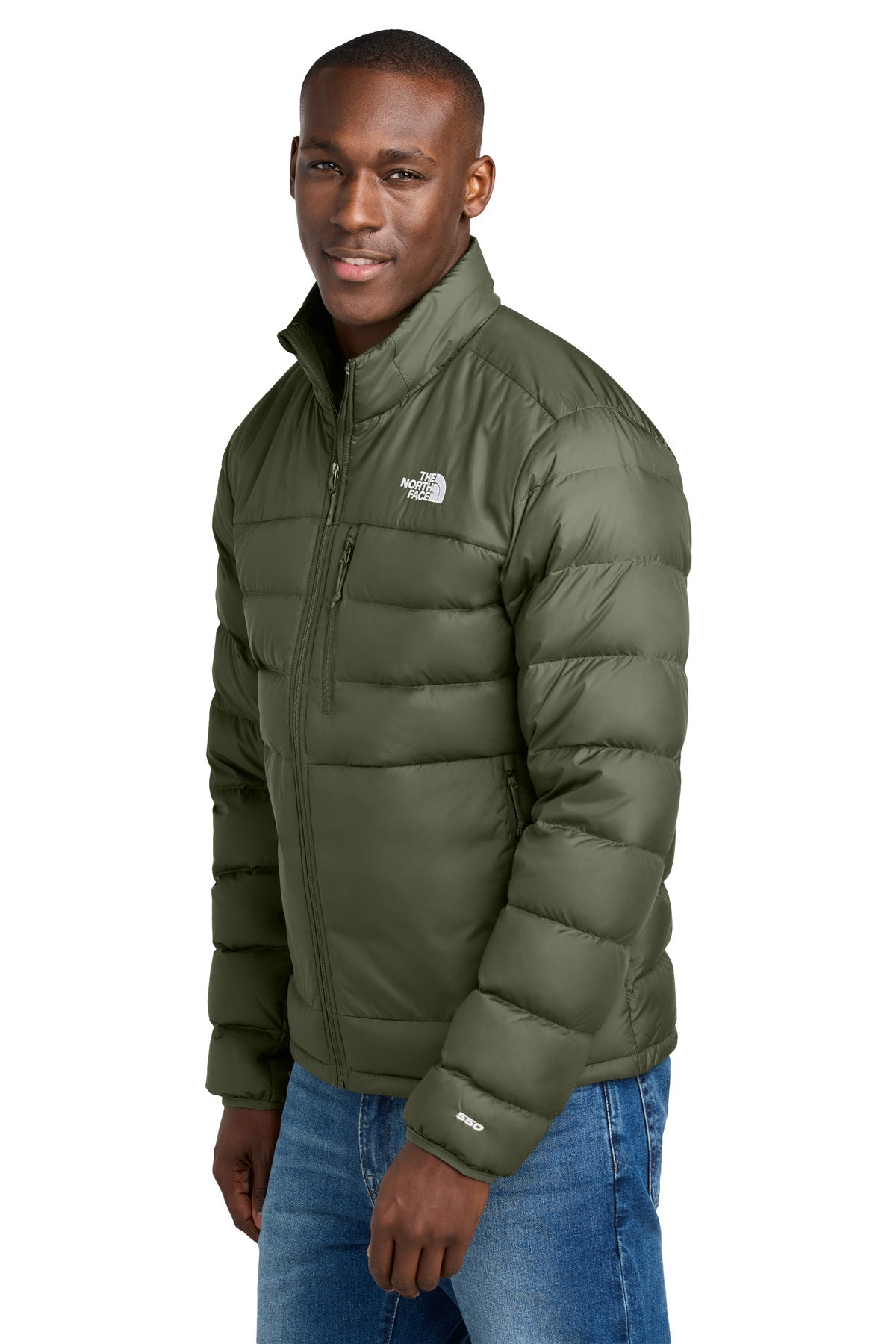 NwTaupeGn The North Face Down Hybrid Jacket NF0A7V4F