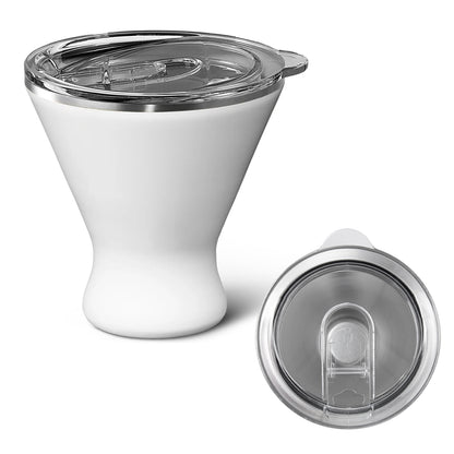 WHITE 10 Oz. BrüMate MargTini plain grouped